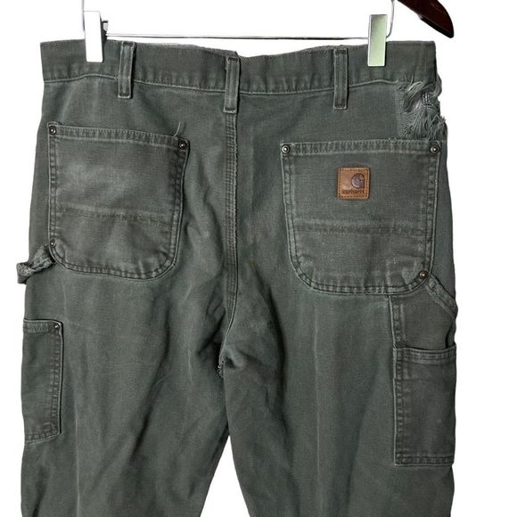 Carhartt MOS Double Knee Dungaree Fit Pants 34X32 - Picture 6 of 7